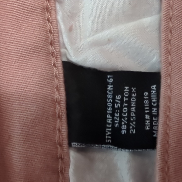 Silver Crush Women's Pink Distressed Skinny Jeans Size 5/6 - Picture 10 of 14